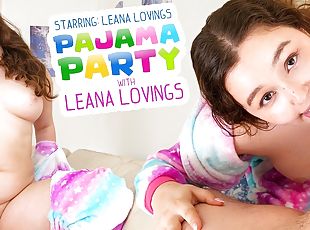 Pajama Party with Leana Lovings