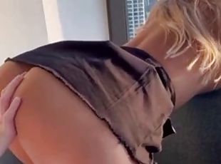 doggy-style, amatör, avsugning, cumshot, pov, blond