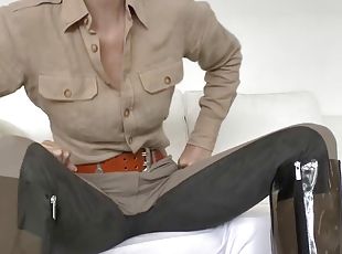 Exciting, Sexy Zipper Sounds From My Transparent Boots