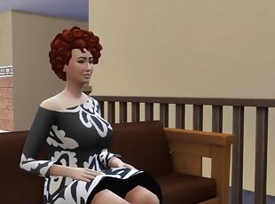 Hopped Up Aunt pt. 1 - Sims Family Fuckfest