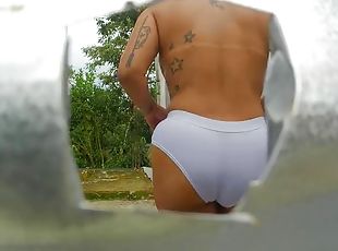 en-plein-air, amateur, latina, webcam, bout-a-bout