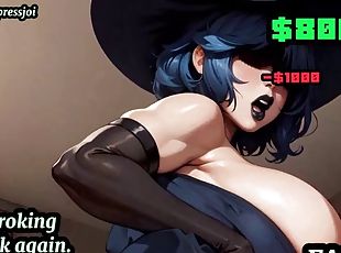 Hentai JOI Findom Paypig Experience: Become the Payslut of Cordelia femdom, big boobs, humiliation