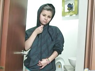 masturbação, amador, babes, adolescente, hardcore, dedos, meias-calças, jovem18, loira, pequeno