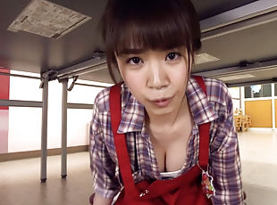 Nanoka: Longing Beauty at Work (Practice Edition); Busty Beautiful Japanese Babe