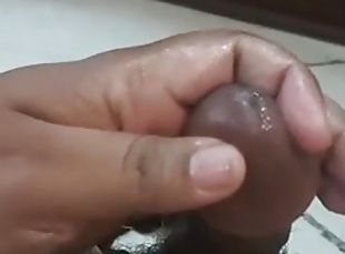 Oily masturbation video