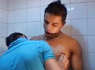 gay, europeo, euro, culazo, gay-joven, polla, chupando