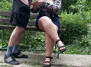 gros-nichons, levrette, poilue, vieux, en-plein-air, public, russe, amateur, ejaculation-sur-le-corps, milf