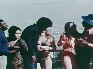 оргия, загорелые, межрасовый-секс, винтаж, черные, групповуха