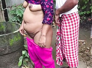 Desi Bhabi Sex With Her Young Boyfriend Outdoor From Home- Village Big Ass - Village Outdoor - Village outdoor