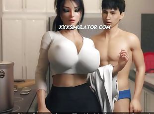 Cheating May Be Temporary, But The BBC DP Creampie Damage Lasts Forever! XXX Simulator