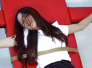 asiatique, bdsm, pieds, fétiche, bondage, blanc