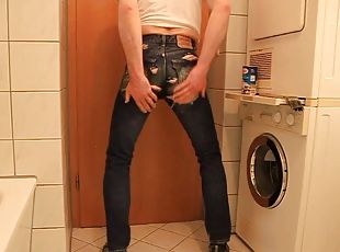 gay, rabo, jeans