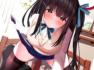 asiatique, gros-nichons, amateur, japonais, ejaculation-interne, anime, hentai, sœur