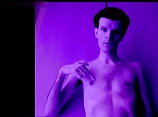 British Freddie Sunfields in Purple Lights Scene