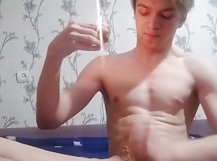 masturbation, orgasme, maigre, amateur, ejaculation-sur-le-corps, ados, gay, branlette, jeune-18, européenne