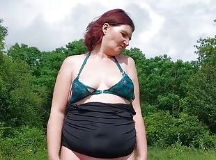 gros-nichons, masturbation, orgasme, en-plein-air, public, femme, amateur, milf, hardcore, gay