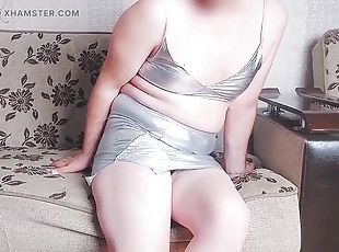 BIG ASS Blonde BBW Hot Ladyboy Big Butt Booty Sissy Femboy Model Crossdresser Cosplayer