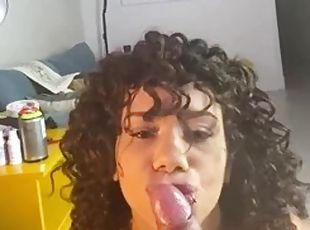 Moreninha asked for cum in the ass Mih ninfetinha