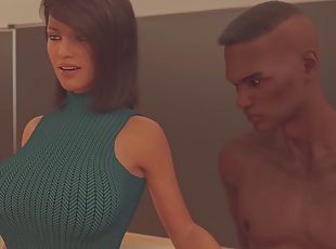 gros-nichons, tricherie, pisser, chatte-pussy, ébène, interracial, hardcore, gangbang, ejaculation-interne, black