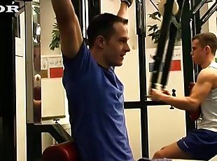 Gym buddies Johan Wolfi