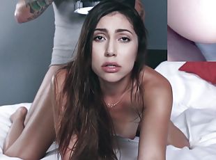 Teen on fire filmed in generous POV putting dick in every hole