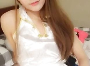 transsexuelle, jeune-18, ejaculation, solo, chinoise