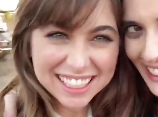 FFM threesome in homemade POV - Abbie Maley & Riley Reid