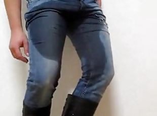 gammel, pissing, homofil, tysk, handjob, eldre-older, jeans