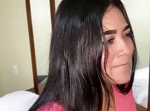 estilo-cão, amador, chupanços, tiro-ao-alvo, adolescente, hardcore, latina, pov, marido, rabo