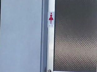 Followed into the Bathroom