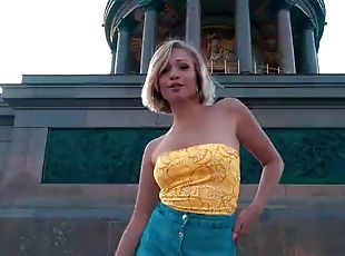 al-aire-libre, fiesta, público, amateur, adolescente, hardcore, alemán, zorra-slut, primera-persona, rubia