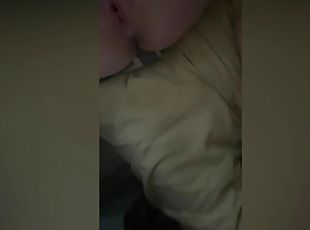That slut is making progress on my fist, and she loves it
