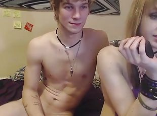 masturbation, orgasme, milf, hardcore, branlette, doigtage, baisers, blonde, webcam, solo