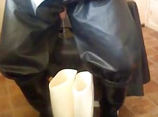 Disgusting depraved old rubber man