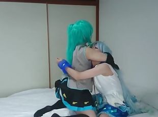 Miku  Snow - Miku CD Cosplay