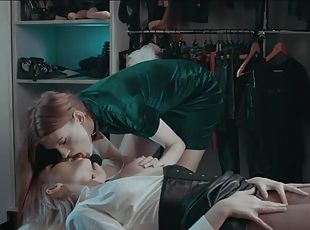 Bree Haze  Rossy Bush - Bree Haze Licks Rossy