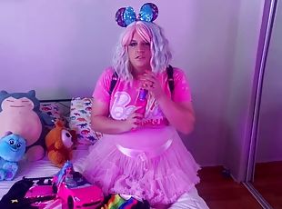 masturbieren, transsexueller, dilettant, anal-sex, beule-schuss, spielzeug, küssen, dildo, fetisch, allein