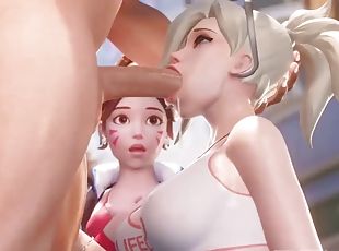 tetas-grandes, cuatro-patas, anal, mamada, madurita-caliente, hardcore, recopilación, anime, hentai, 3d