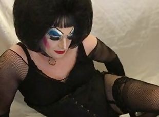 Drag Queen Slut starting webcam with a Master!