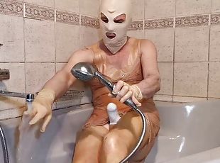 kupanje, masturbacija, žene-s-penisom, amaterski, snimci, drkanje, kurva-slut, pov, kamera, donje-rublje
