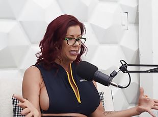 The Brazzers Podcast Episode with Interracial Threesome: Alexis Fawx, Damion Dayski, Cheerleader Kait