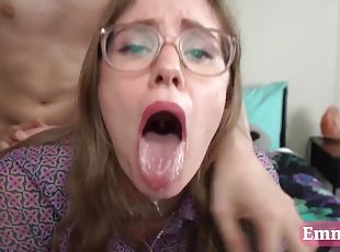 Stunning nerd teen impassioned xxx clip