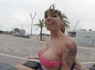 gros-nichons, milf, hardcore, branlette, rousse