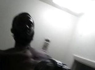 amateur, ejaculation-sur-le-corps, énorme-bite, gay, black, solo, bite