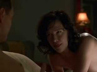 Sexy Latina Babe Paz De La Huerta Laying Naked On a Bed