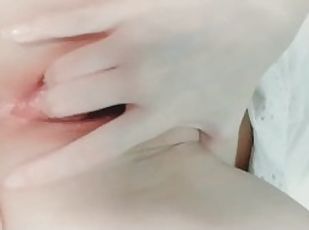 asiatique, masturbation, orgasme, amateur, japonais, solo, brunette