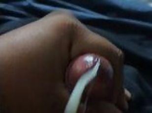 masturbation, amateur, ejaculation-sur-le-corps, solo