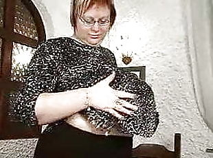 cul, gros-nichons, masturbation, mature, belle-femme-ronde, européenne, euro, naturel, seins-flasques