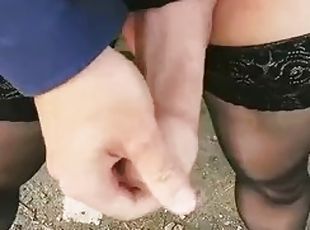 masturbation, orgasme, en-plein-air, public, amateur, ejaculation-sur-le-corps, gay, culotte, ejaculation, lingerie