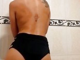 bad, amatör, milf, latinska, massage, fetisch, dusch, ensam, brunett, verklighet